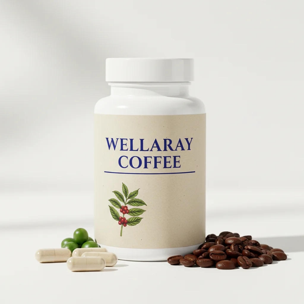 Wellaray Coffee food supplement box - plant botanical blend, 20 sachets